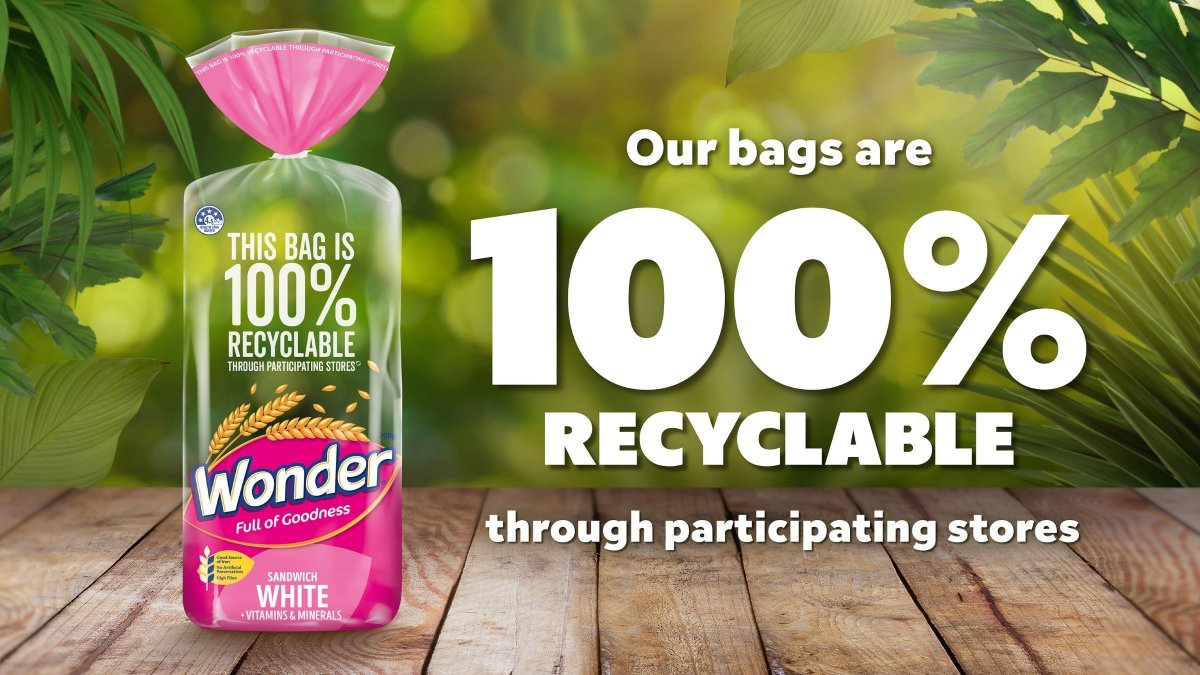 100% recyclable bread bags