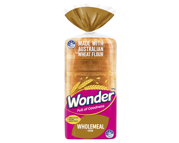 Wonder Loaf Wholemeal Iron 700 g Wonder Loaf Wholemeal Iron 700 g