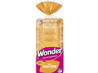 Wonder Sandwich High Fibre White 700 g